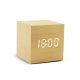 Alarm Clock LED Wooden Watch Table Voice Control Digital Wood Despertador USB/AAA Powered Electronic Desktop Clocks